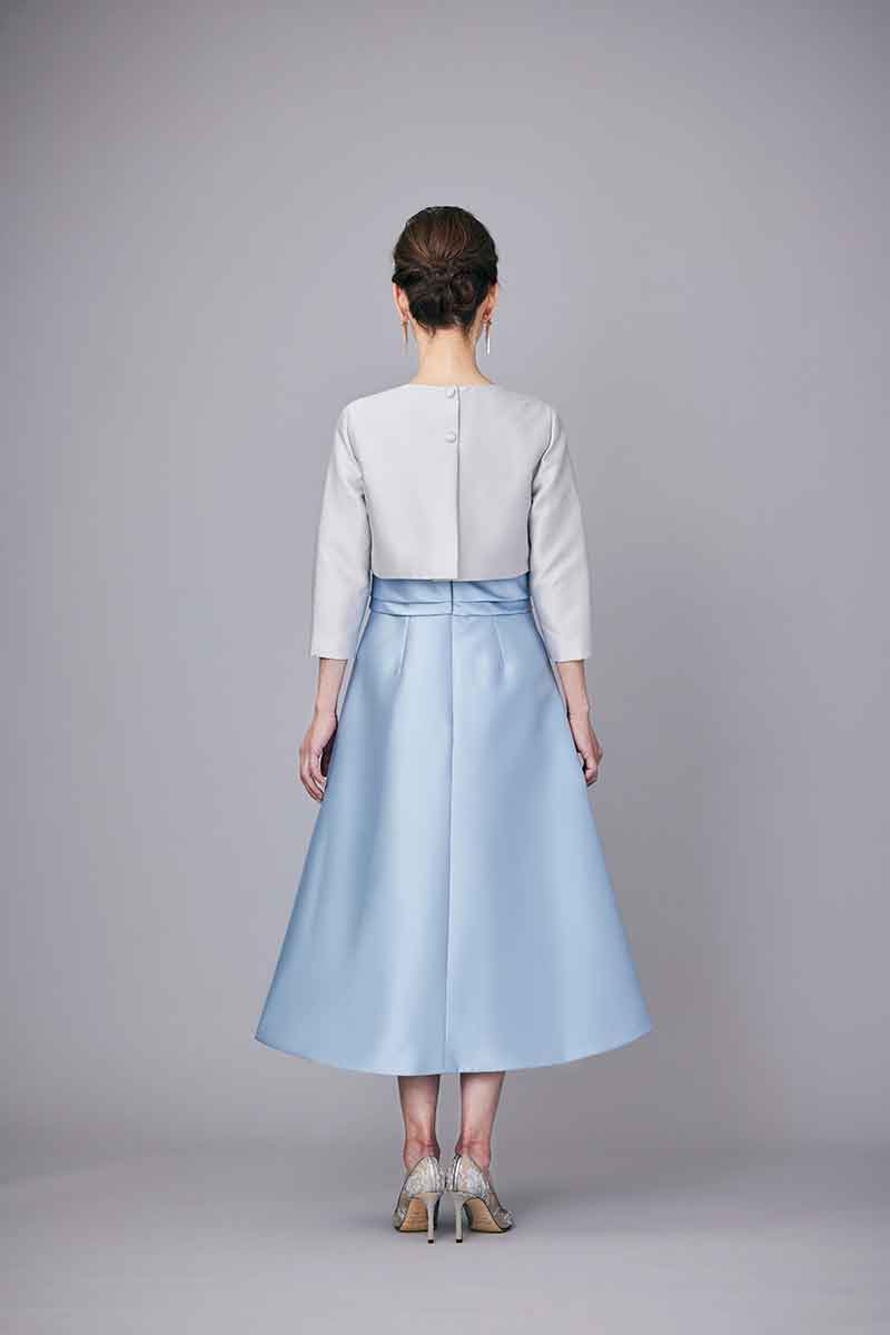 TERESA RIPOLL（テレサ・リポール）のレイヤード風ミディアムドレス