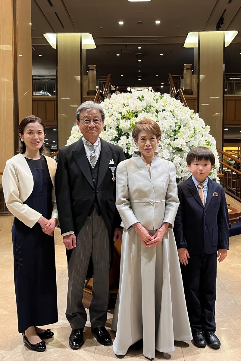 TERESA RIPOLL（テレサ・リポール）のジャケットセットアップを実際にご着用いただいたお客様のお写真