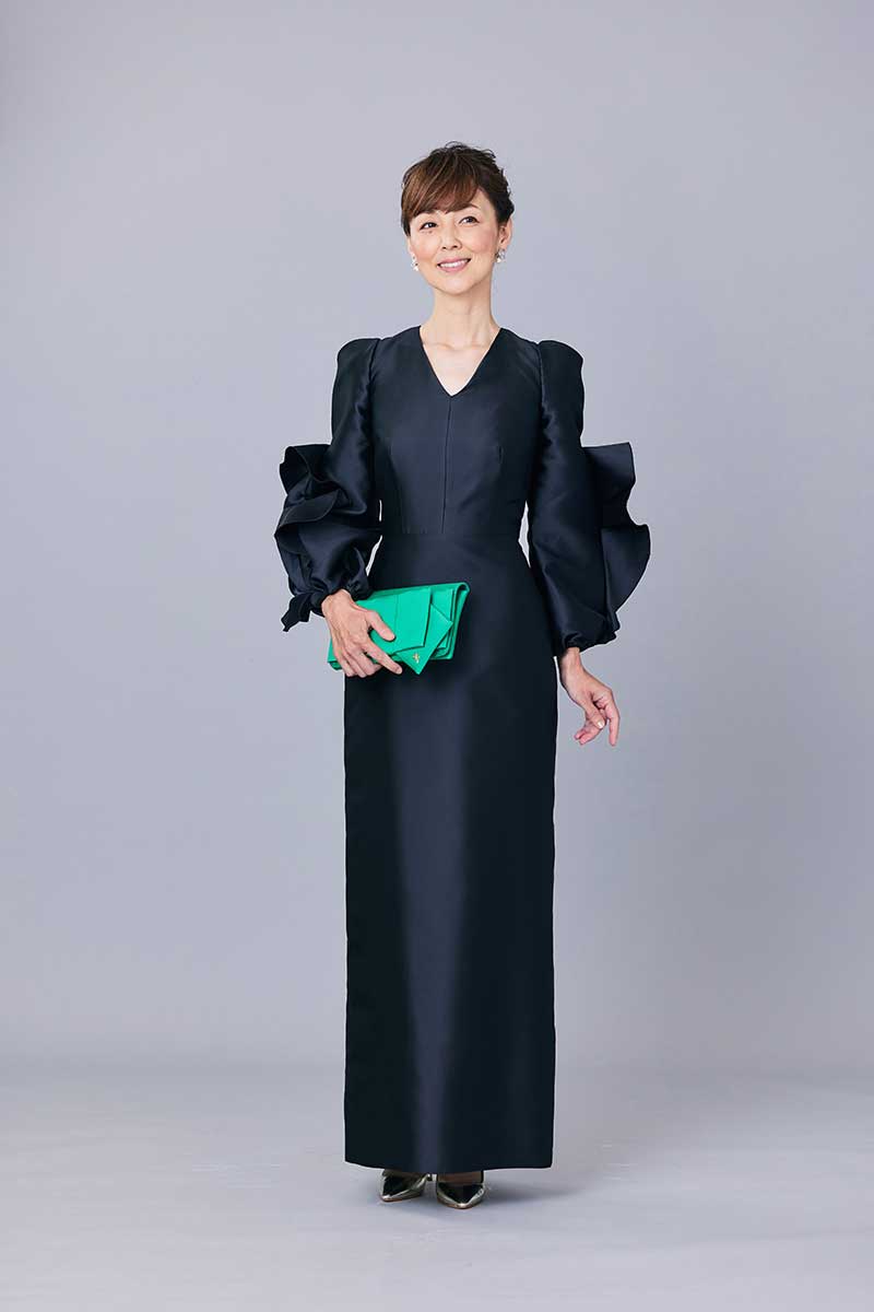 ANTONIO RIVA（アントニオ・リーヴァ）のリボン クラッチバック（グリーン）