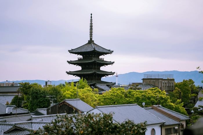 京都の風景。街並み。